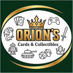 Orion's Cards & Collectibles logo